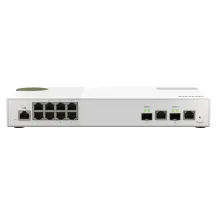 QNAP QSW-M2108-2C switch di rete Gestito L2 2.5G Ethernet (100/1000/2500) Grigio, Bianco [QSW-M2108-2C]