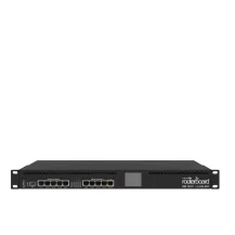 Mikrotik RB3011UIAS-RM router cablato Gigabit Ethernet Nero [RB3011UiAS-RM]