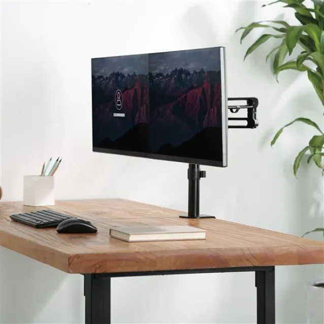 StarTech.com Staffa per due monitor con montaggio su scrivania - Articolabile Alluminio [ARMDUAL3]