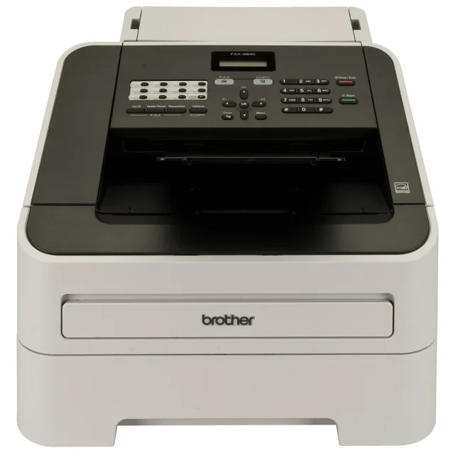 Brother FAX-2840 macchina per fax Laser 33,6 Kbit/s A4 Nero, Grigio [FAX-2840]