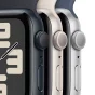 Smartwatch Apple Watch SE OLED 44 mm Digitale 368 x 448 Pixel Touch screen Beige Wi-Fi GPS [satellitare] (Apple [GPS] - 2nd generation starlight aluminium smart watch with sport band fluoroelastomer size: M/L 32 GB [MRE53QA/A]