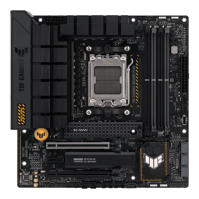 Scheda madre ASUS TUF GAMING B650M-PLUS AMD B650 Presa di corrente AM5 micro ATX [90MB1BG0-M0EAY0]