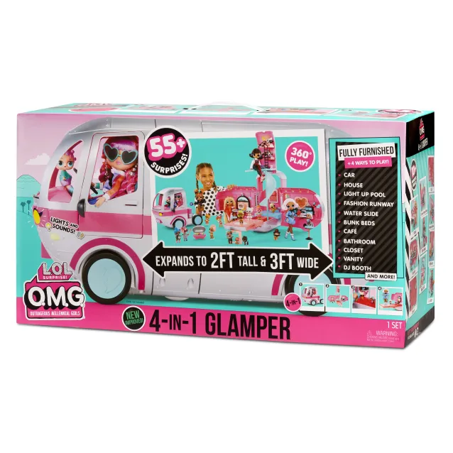MGA Entertainment L.O.L. Surprise! OMG Glamper Auto della bambola