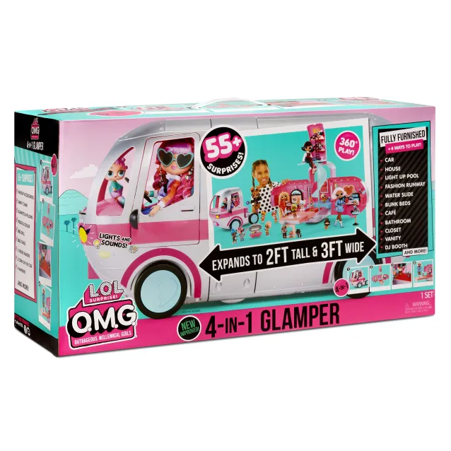 MGA Entertainment L.O.L. Surprise! OMG Glamper Auto della bambola