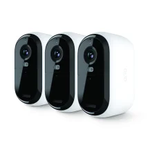 Telecamera di sicurezza Arlo Essential sorveglianza per esterni 2K 2K, pacco da 3 [VMC3350-100EUS]