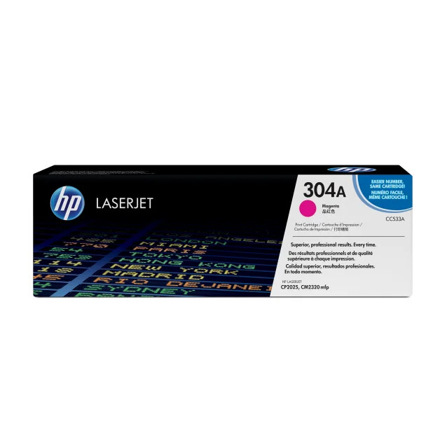 HP Cartuccia Toner originale magenta LaserJet 304A [CC533A]