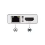 StarTech.com Adattatore USB-C Multiporta - Docking Station da viaggio con HDMI 4K 60W Alimentazione Pass-Through, GbE, Hub USB-A 3.0 Mini USB Type-C Dock per Laptop Bianco [DKT30CHPDW]