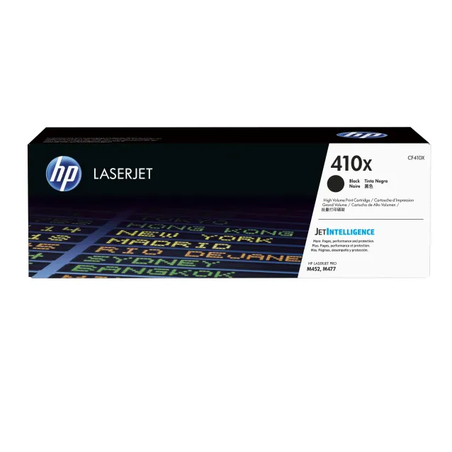 HP Cartuccia Toner originale nero ad alta capacità LaserJet 410X [CF410X]