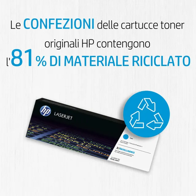 HP Cartuccia Toner originale nero ad alta capacità LaserJet 410X [CF410X]