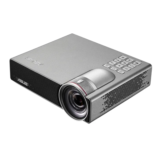 ASUS P3E videoproiettore Proiettore a raggio standard 800 ANSI lumen DLP WXGA (1280x800) Argento [90LJ0070-B01120]