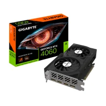 Scheda video GIGABYTE GeForce RTX 4060 WINDFORCE OC 8G NVIDIA 8 GB GDDR6 [GV-N4060WF2OC-8GD]