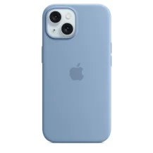 Custodia per smartphone Apple MagSafe in silicone iPhone 15 - Blu inverno [MT0Y3ZM/A]