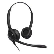 Cuffia con microfono JPL JPL-502S-PB Auricolare Cablato A Padiglione Ufficio Nero, Blu (JPL 502S BIN HEADSET PLX COMP QD) [575-264-002]