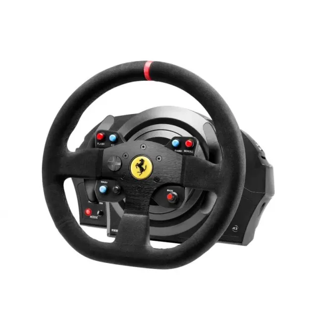 Sfera Ufficio - Thrustmaster T300 Ferrari Integral Racing Wheel Alcantara  Edition Nero Sterzo + Pedali Analogico/Digitale PC, PlayStation 4,  Playstation 3 [4160652]