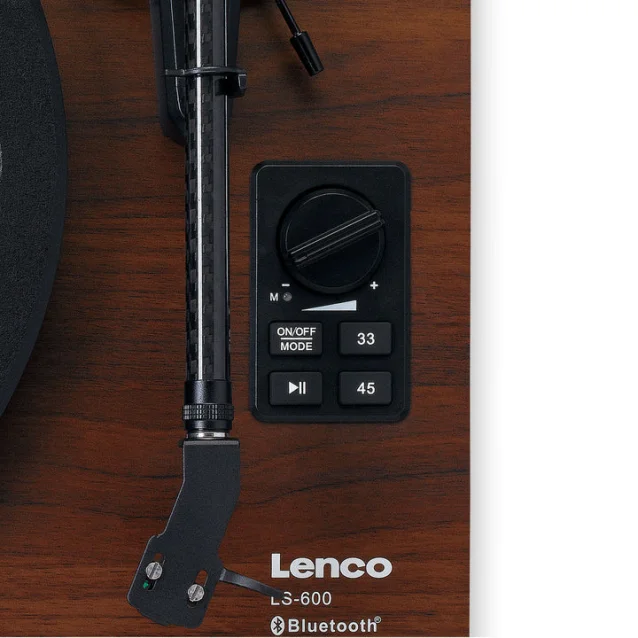 Lenco LS-600WA piatto audio Giradischi con trasmissione a cinghia Nero, Legno Manuale
