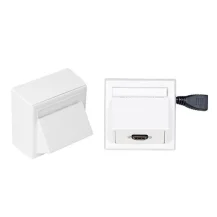 Vivolink WI221184-AMP presa energia HDMI Bianco (Wall Connection Box + - AMP, with Thorsman wall box . Warranty: 12M) [WI221184-AMP]