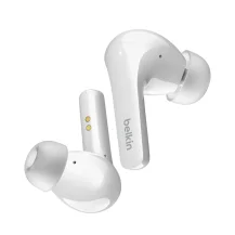 Cuffia con microfono Belkin SOUNDFORM Flow Auricolare Wireless In-ear Musica e Chiamate USB tipo-C Bluetooth Bianco [AUC006BTWH]