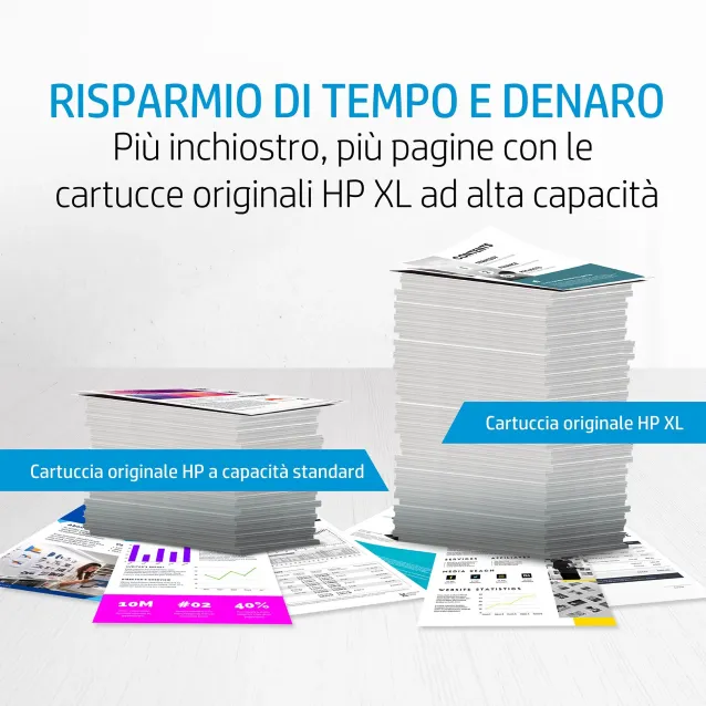 Cartuccia inchiostro HP magenta ad alta capacità originale 973X PageWide [F6T82AE]