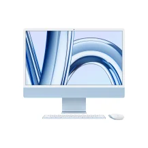 Apple iMac con Retina 24'' Display 4.5K M3 chip 8‑core CPU e 10‑core GPU, 512GB SSD - Blu