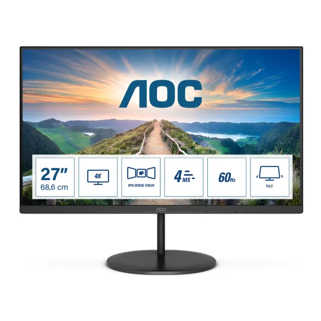 AOC V4 U27V4EA Monitor PC 68,6 cm (27