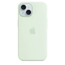 Custodia per smartphone Apple MagSafe in silicone iPhone 15 - Menta fredda [MWNC3ZM/A]