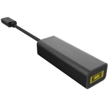 Microconnect USB3.1C-LEN scheda di interfaccia e adattatore (USB-C to Square Lenovo Plug - Power Adapter, Black Input : 16-21V 3A, Output: 5V/9V/12V/15V 20V 2.25A Warranty: 300M) [USB3.1C-LEN]