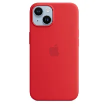 Custodia per smartphone Apple MagSafe in silicone iPhone 14 Pro - [PRODUCT]RED (IPHONE SILICONE CASE WITH MAGSAFE [PRODUCT]RED) [MPRW3ZM/A]