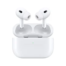 Cuffia con microfono Apple AirPods Pro (seconda generazione) (2nd generation) Cuffie Wireless In-ear Musica e Chiamate Bluetooth Bianco [MQD83ZM/A]
