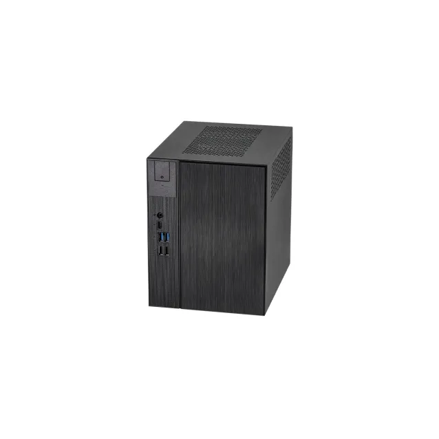 Barebone Asrock DeskMeet X300 PC di dimensioni 8L Nero AMD Socket AM4 [90BXG4501-A10GA0W]