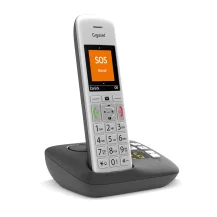 Gigaset E390A Telefono DECT Identificatore di chiamata Argento [S30852-H2928-B104]