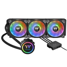 Ventola per PC Thermaltake Floe DX RGB 360 TT Premium Edition Processore Raffreddatore di liquidi tutto in uno 14 cm Nero 1 pz [CL-W256-PL12SW-A]