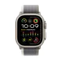 Smartwatch Apple Watch Ultra 2 GPS + Cellular, Cassa 49m in Titanio con Verde/Grigio Trail Loop - S/M [MRF33TY/A]
