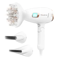 Rowenta Ultimate Experience CV9240F0 asciuga capelli 2200 W Rame, Bianco [CV9240F0]