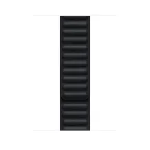 Apple Cinturino a maglie in pelle color mezzanotte [45 mm] - M/L (APPLE WATCH 45 MIDNIGHT LL M/L) [ML823ZM/A]