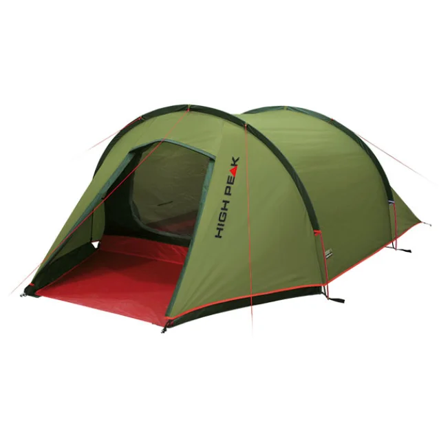 Tenda da campeggio High Peak Kite 2 Extra Leichtgewicht a cupola persona(e) Verde, Rosso [10343]