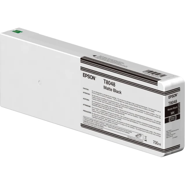 Cartuccia inchiostro Epson Singlepack Matte Black T804800 UltraChrome HDX/HD 700ml [C13T804800]