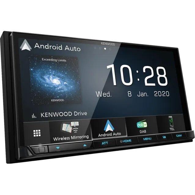 Autoradio Kenwood DMX8020DABS Nero 200 W Bluetooth [DMX8020DS-T9]