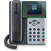 POLY Edge E320 telefono IP Nero 8 linee IPS (EDGE E300 PHONE - ) [82M88AA]