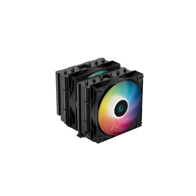 Ventola per PC DeepCool AG620 BK ARGB Processore Raffreddatore d'aria 12 cm Nero, Bianco 1 pz [R-AG620-BKANMN-G-2]