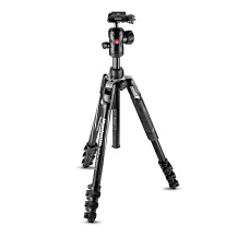 Manfrotto MKBFRLA4BK-BH treppiede 3 gamba/gambe Nero, Argento