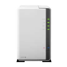 Server NAS Synology DiskStation DS220j Mini Tower Collegamento ethernet LAN Bianco RTD1296 [DS220J]