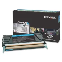 Lexmark C746A1CG cartuccia toner 1 pz Originale Ciano [C746A1CG]