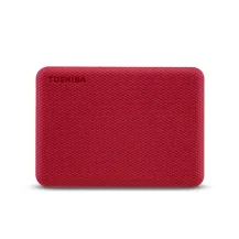 Hard disk esterno Toshiba Canvio Advance disco rigido 2 TB Rosso [HDTCA20ER3AA]