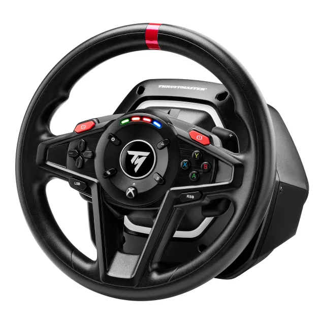 SCOPRI LE OFFERTE ONLINE SU Thrustmaster T128 Nero USB Sterzo + Pedali  Analogico PS5/PS4/PC [4160781]