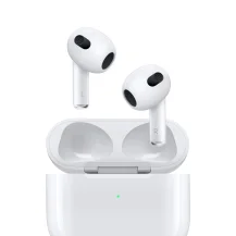 Cuffia con microfono Apple AirPods [terza generazione] Cuffie True Wireless Stereo [TWS] In-ear Musica e Chiamate Bluetooth Bianco (AirPods [3rd generation] - Warranty: 12M) [MME73DN/A]