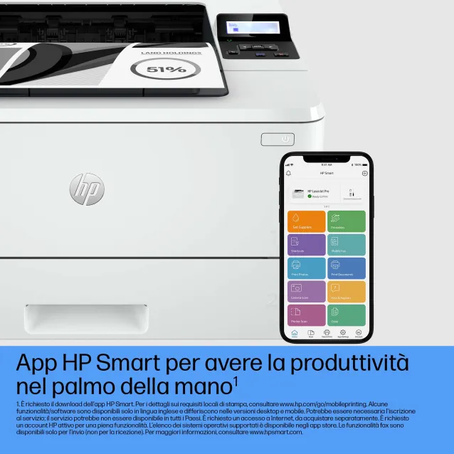 STAMPANTI LASER B/N HP LASERJET PRO 4002DN PRINTER su