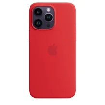 Custodia per smartphone Apple MagSafe in silicone iPhone 14 Pro Max - [PRODUCT]RED (IPHONE PRO MAX SILICONE CASE WITH MAGSAFE [PRODUCT]RED) [MPTR3ZM/A]