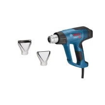 Bosch GHG 23-66 PROFESSIONAL Pistola ad aria calda 500 l/min 650 °C 2300 W Argento, Nero, Blu, Rosso [06012A6300]