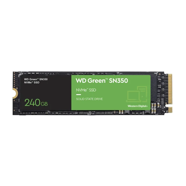 SSD Western Digital Green SN350 M.2 240 GB PCI Express 3.0 NVMe [WDS240G2G0C]
