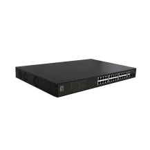 LevelOne GEP-2821 switch di rete Non gestito Gigabit Ethernet (10/100/1000) Supporto Power over (PoE) 1U Nero [GEP-2821]